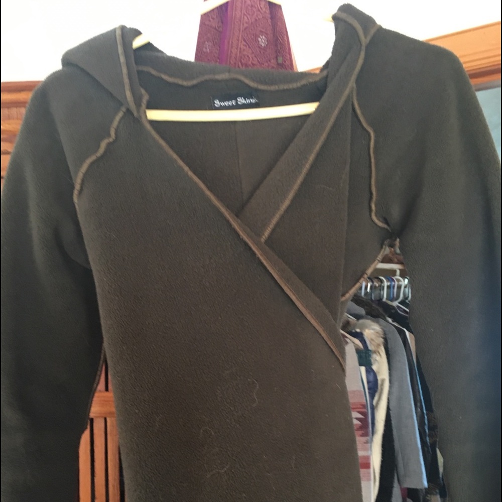 Sweet skins hooded fleece Organic